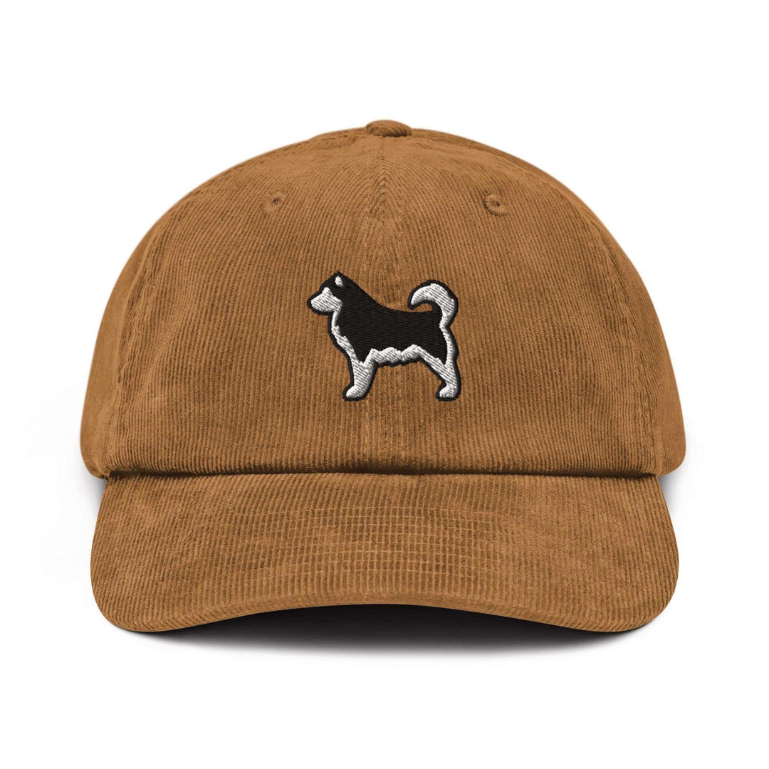 Siberian Husky Corduroy Cap