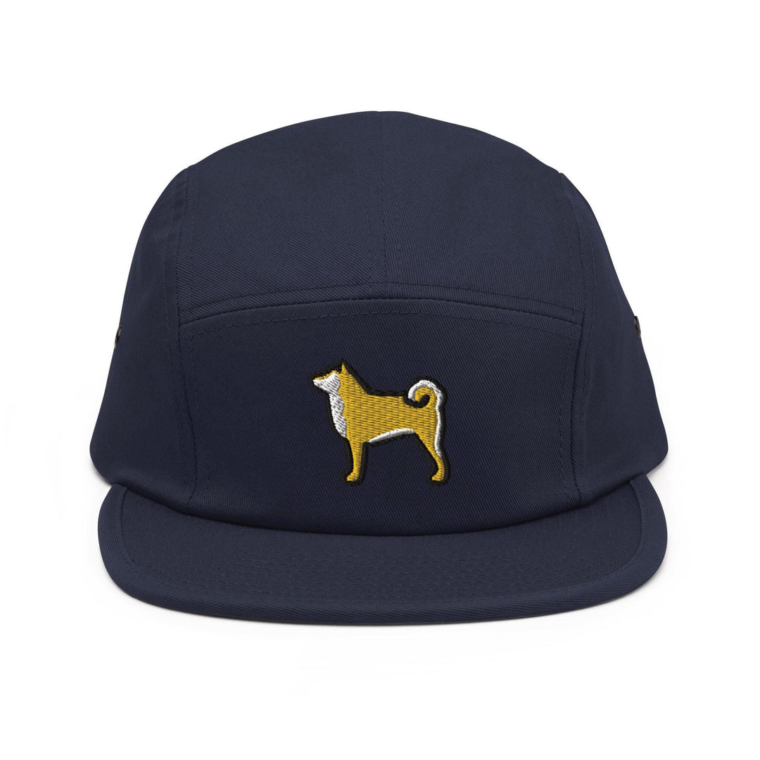Shiba Inu 5 Panel Camper Cap