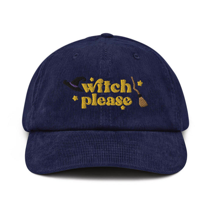 Witch Please Corduroy Cap
