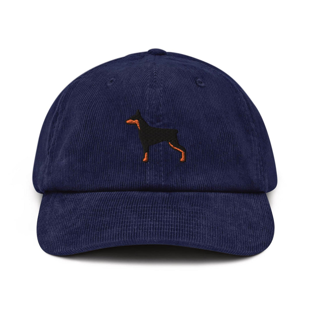 Doberman Pinscher Corduroy Cap