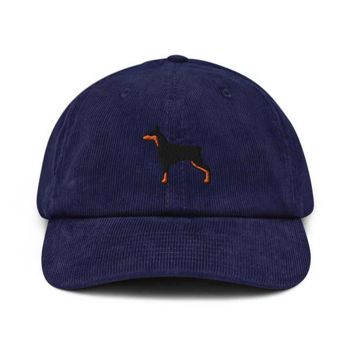Doberman Pinscher Corduroy Cap
