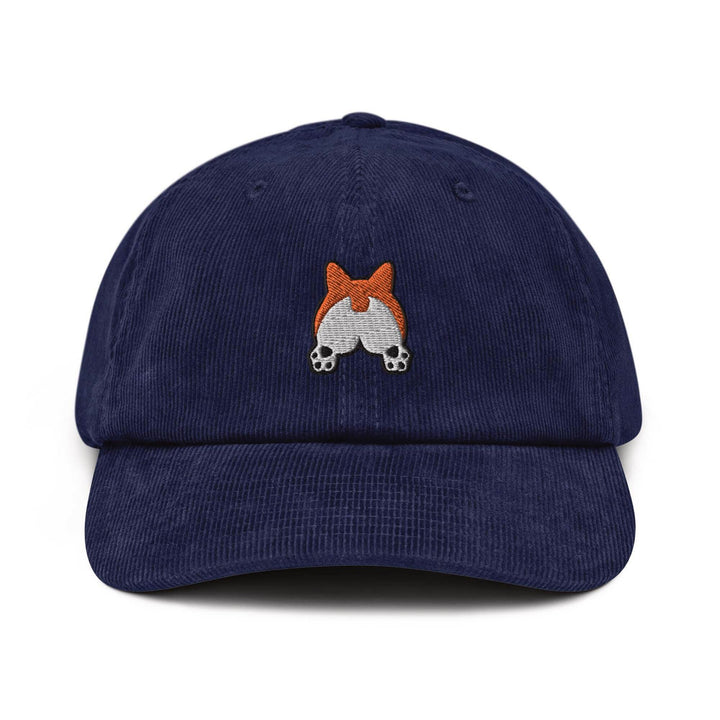 Corgi Booty Corduroy Cap