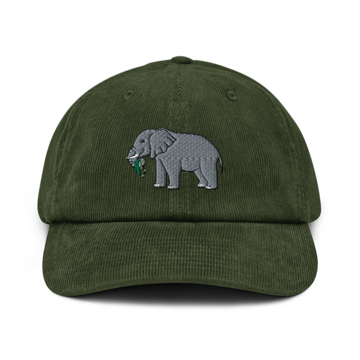 Elephant Corduroy Cap