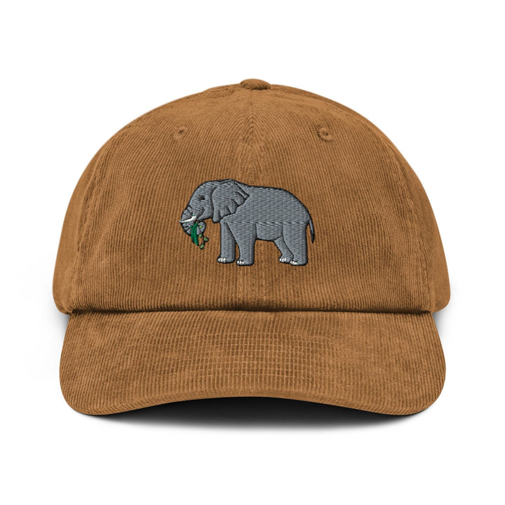 Elephant Corduroy Cap