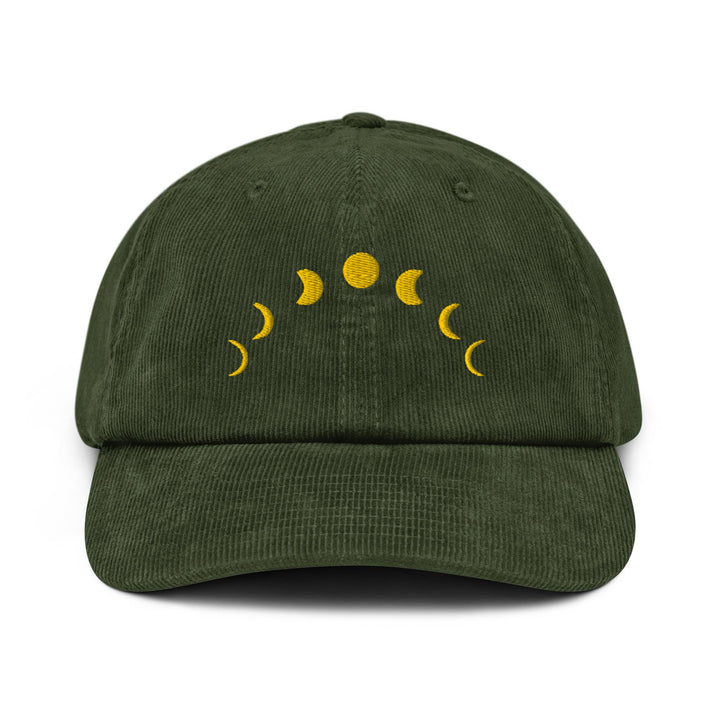 Moon Phase Corduroy Cap