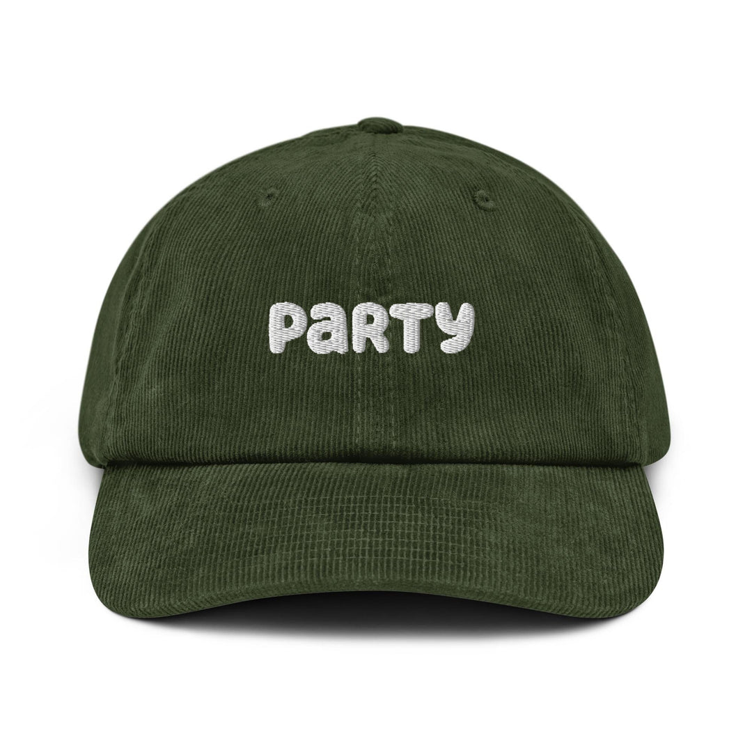 Party Hat Corduroy Cap
