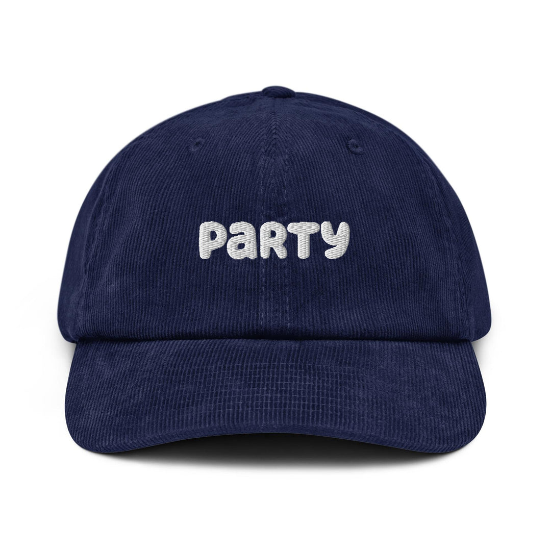 Party Hat Corduroy Cap