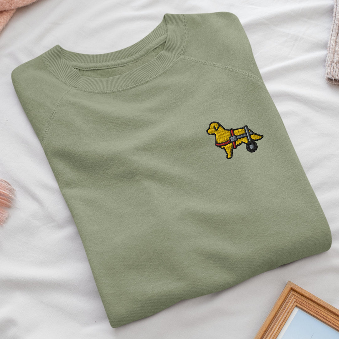Your Disabled Dog - Wheelchair Dog Custom Sweatshirt