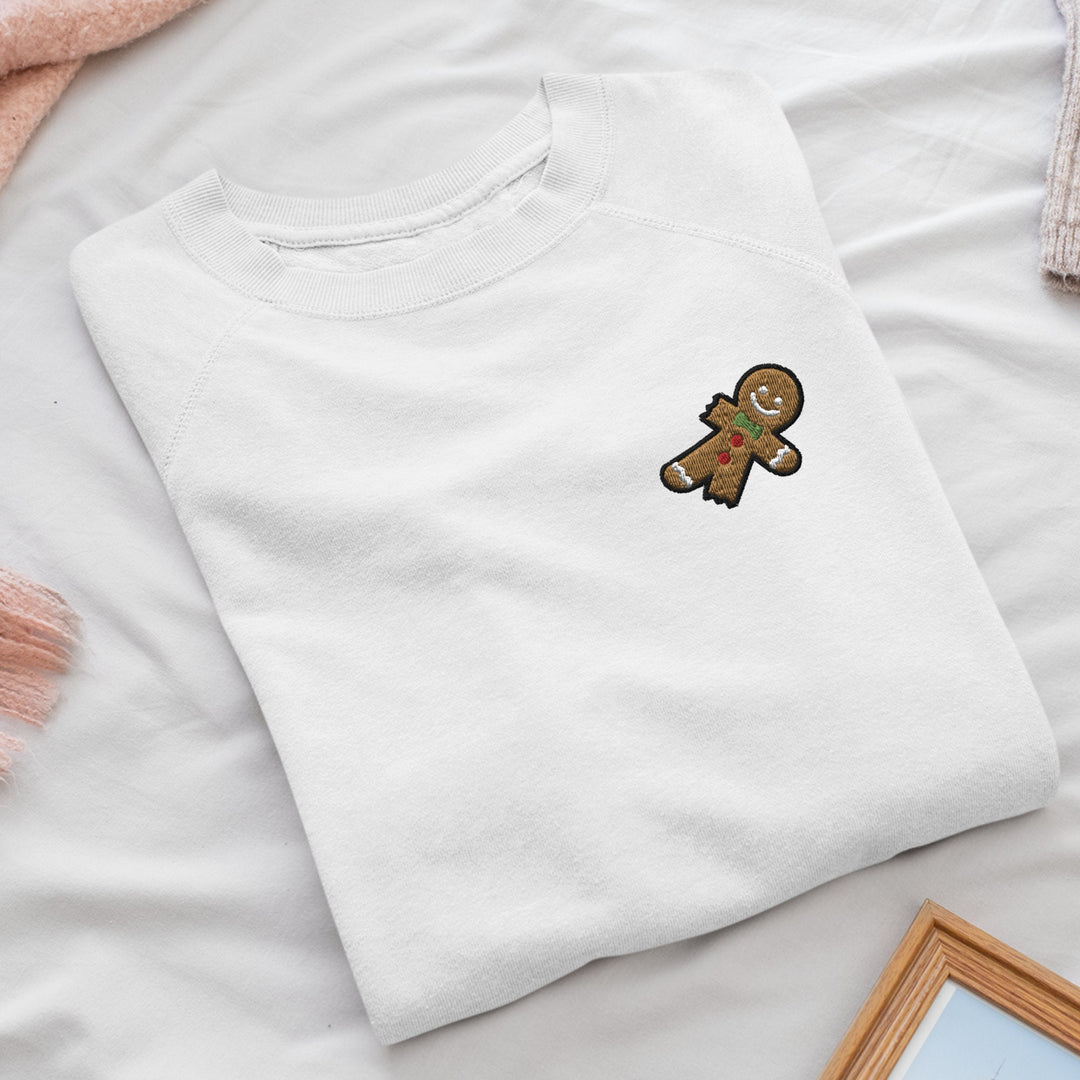 Bitten Gingerbread Man Sweatshirt