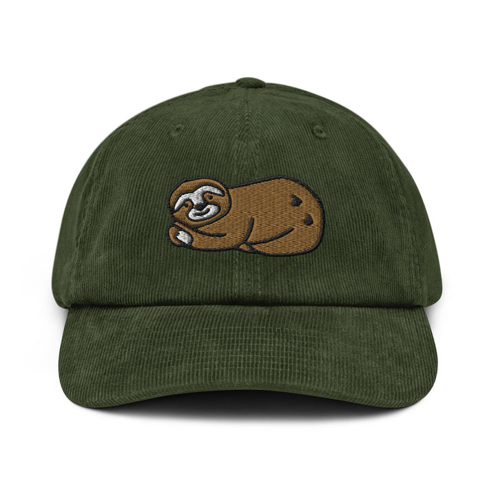 Sloth Corduroy Cap