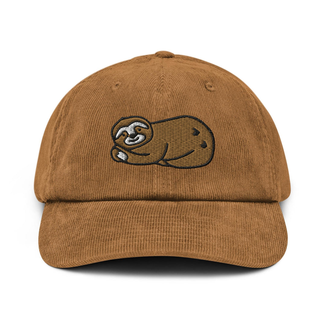 Sloth Corduroy Cap