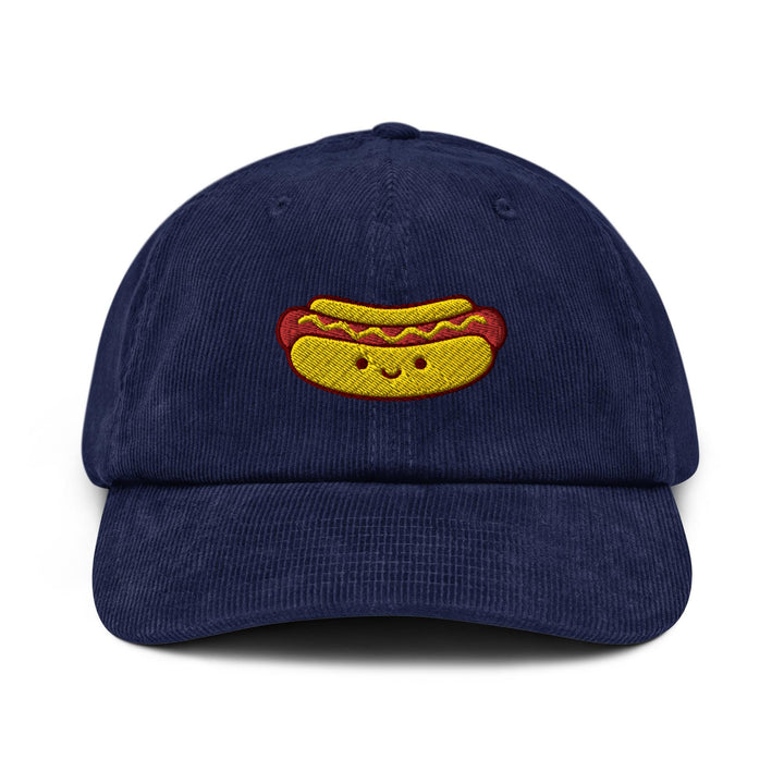 Cute Hot Dog Corduroy Cap