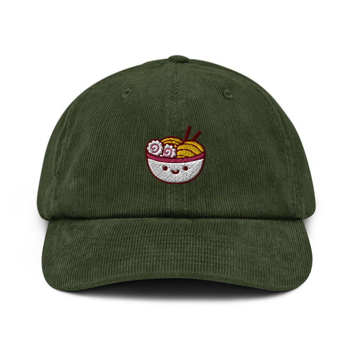 Cute Ramen Corduroy Cap