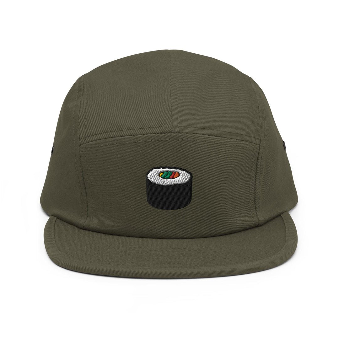 Maki Sushi Roll 5 Panel Camper Cap