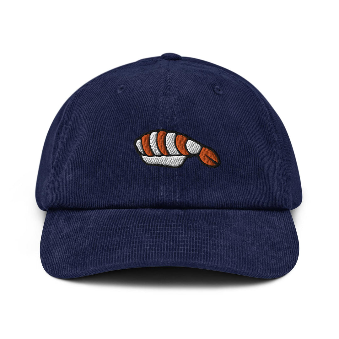 Ebi Nigiri Shrimp Sushi Corduroy Cap