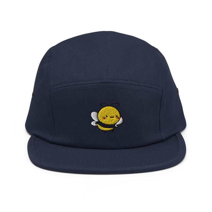 Cute Bee 5 Panel Camper Cap