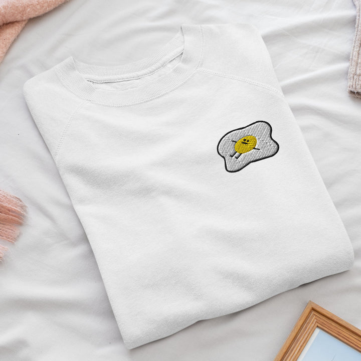 Kawaii Lazy Unmotivated Fried Egg Sweatshirt