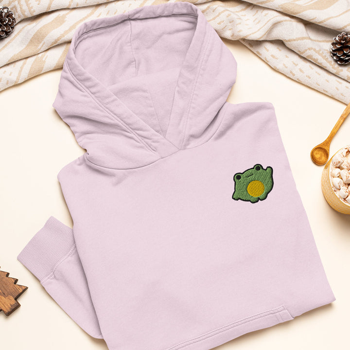 Chonky Cartoon Frog Hoodie