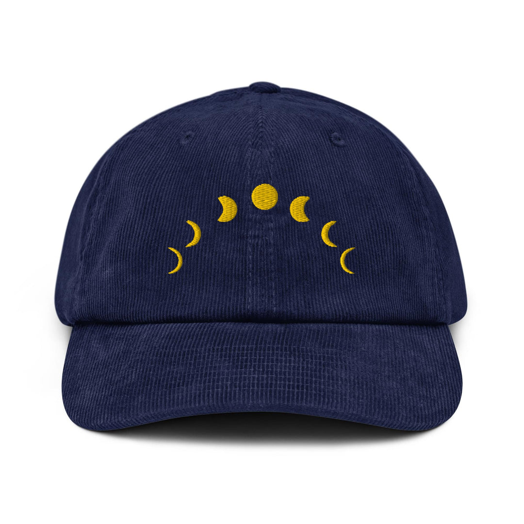 Moon Phase Corduroy Cap