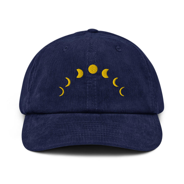 Moon Phase Corduroy Cap