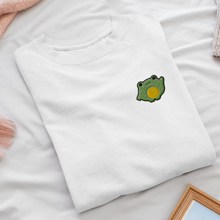Chonky Cartoon Frog Sweatshirt