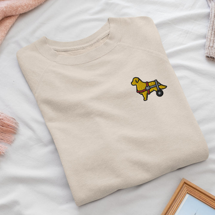 Your Disabled Dog - Wheelchair Dog Custom Sweatshirt