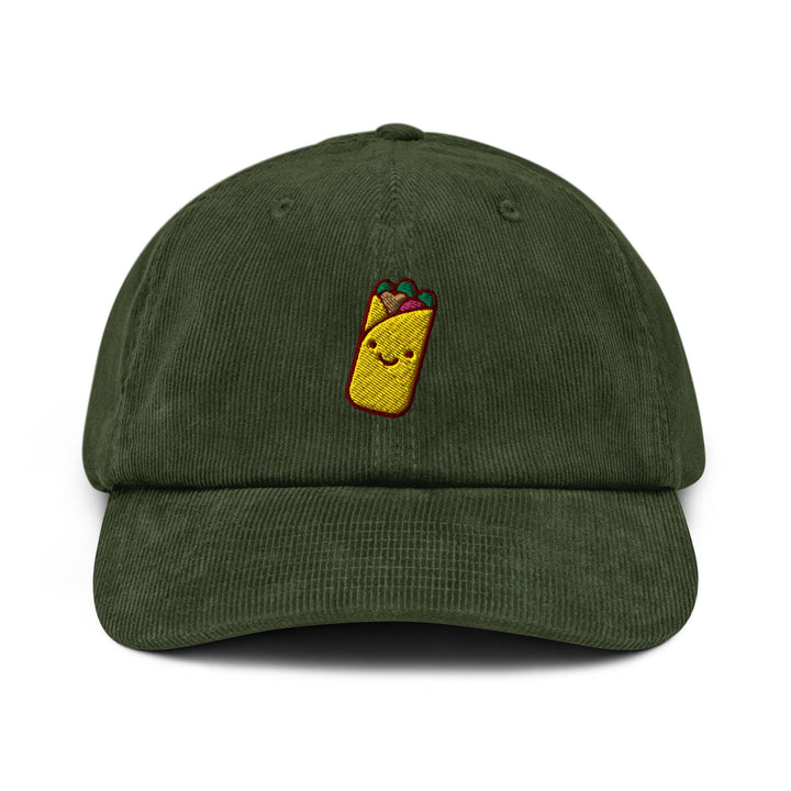 Cute Burrito Corduroy Cap