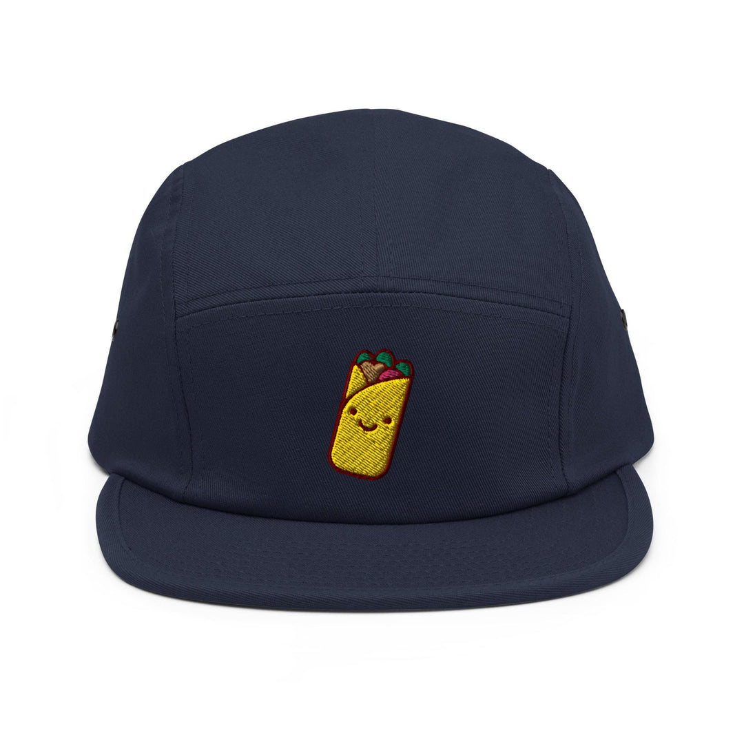 Cute Burrito 5 Panel Camper Cap
