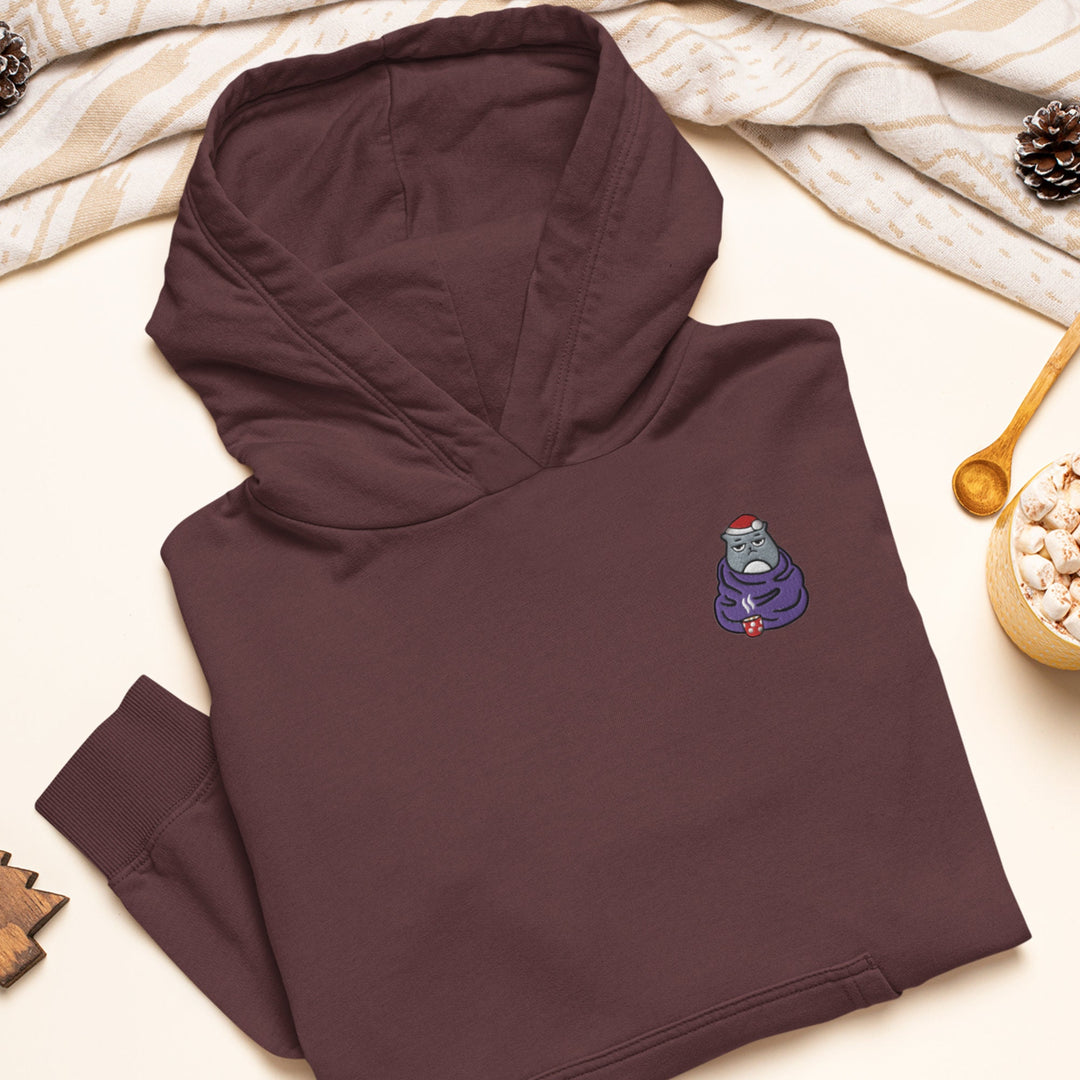 Grumpy Cat in Blanket Hoodie