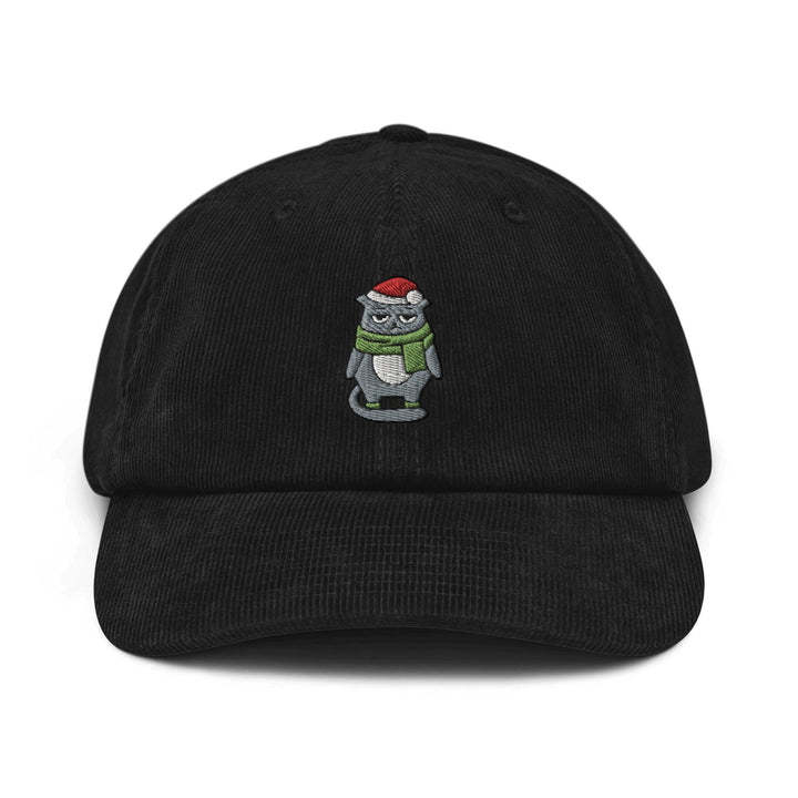 Grumpy Cat Christmas Time Corduroy Cap