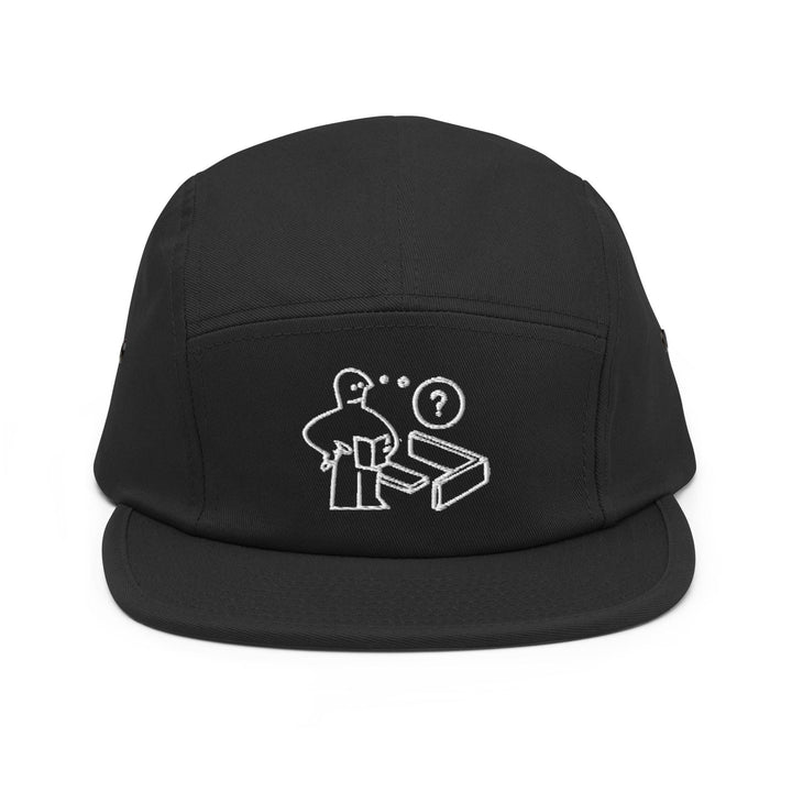 Confused IKEA Man 5 Panel Camper Cap