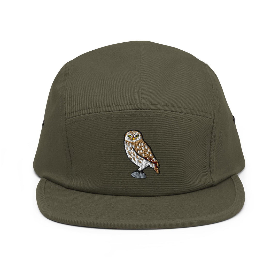 Little Owl of Athena 5 Panel Camper Cap