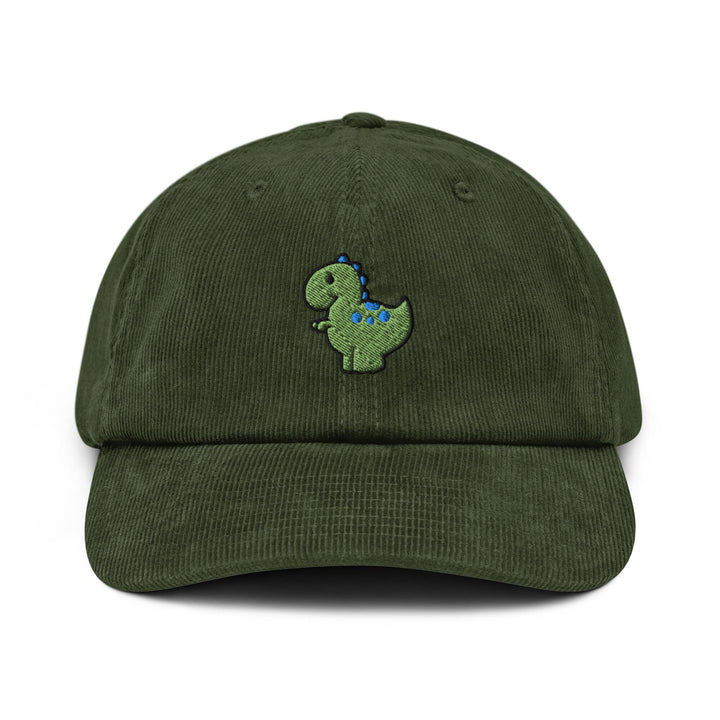 Chonky T-Rex Dinosaur Corduroy Cap
