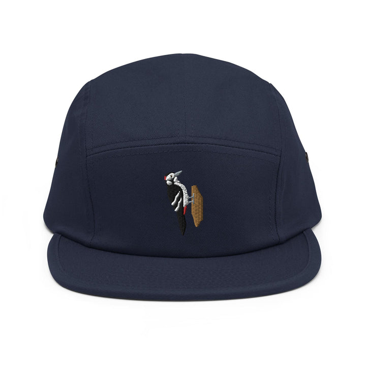 Great Spotted Woodpecker 5 Panel Camper Cap