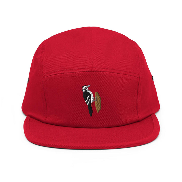 Great Spotted Woodpecker 5 Panel Camper Cap