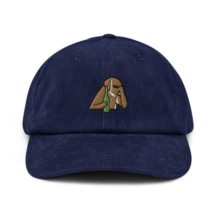 Regretful Hangover Dog Corduroy Cap