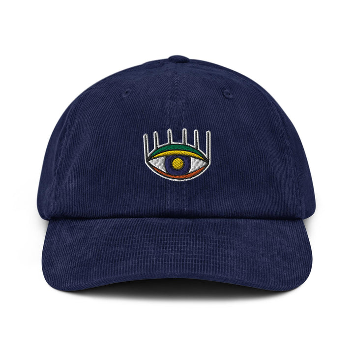 Psychedelic Eye Corduroy Cap