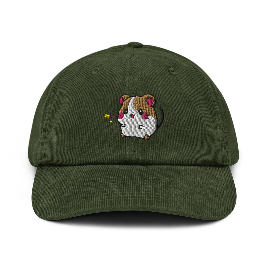 Cute Gerbil Corduroy Cap