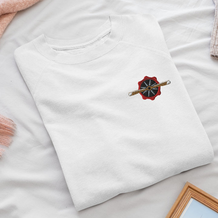 Old Piston Engine Propeller Aircraft Sweatshirt