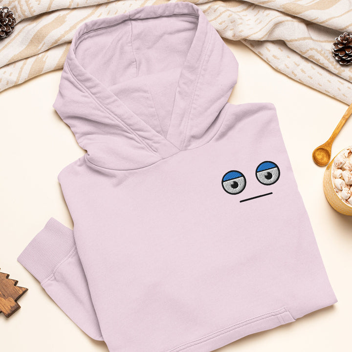 Meh Unamused Face Hoodie