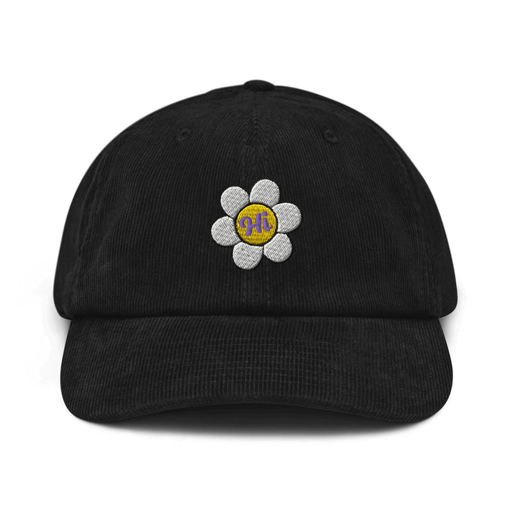 Hi Flower Corduroy Cap