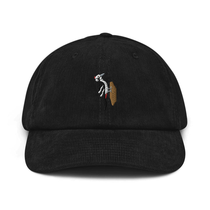 Great Spotted Woodpecker Corduroy Cap