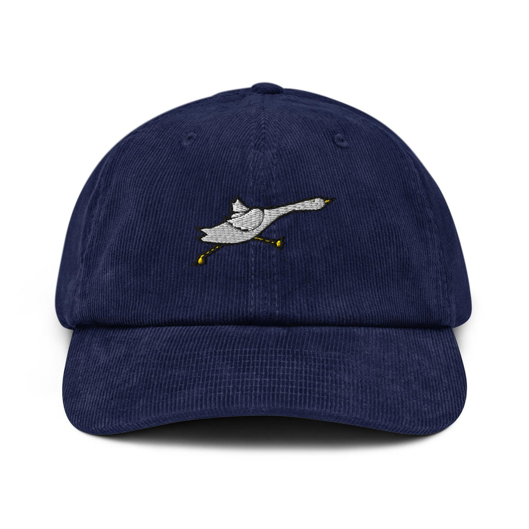 Running Emden Goose Corduroy Cap