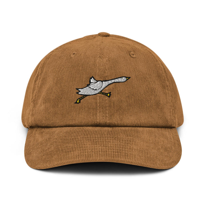 Running Emden Goose Corduroy Cap