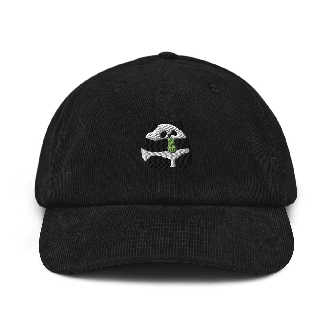 Chonky Panda Bear Corduroy Cap