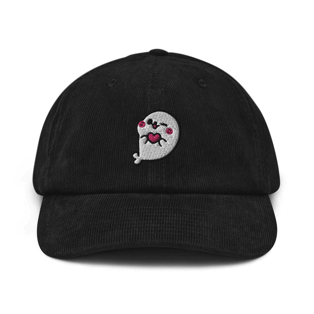 Kawaii White Harp Seal Corduroy Cap