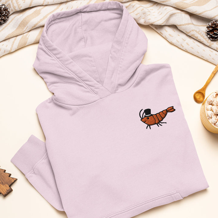 Shrimp with Top Hat Hoodie