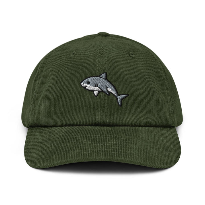 Cute Baby Shark Corduroy Cap
