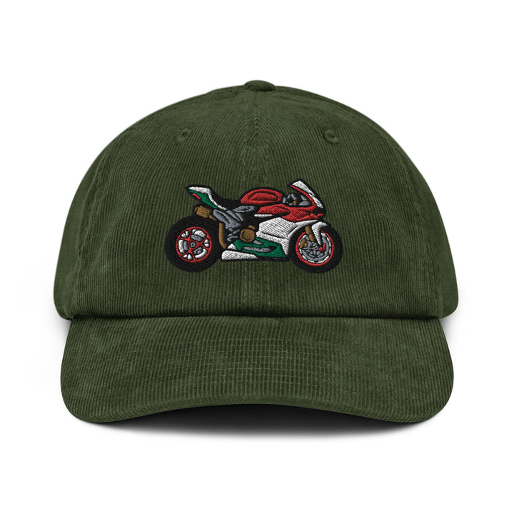 Italian Superbike Corduroy Cap