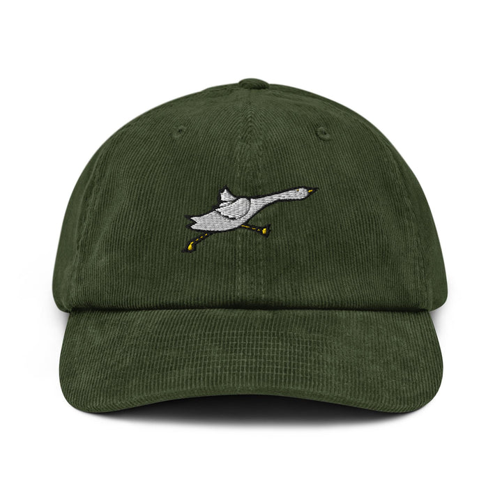 Running Emden Goose Corduroy Cap